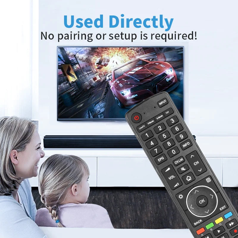 EN3C39 Replacement Remote Control for 50N7 50P7 55N7 55P7 65N7 65N8 65N9 Hisense Smart TV