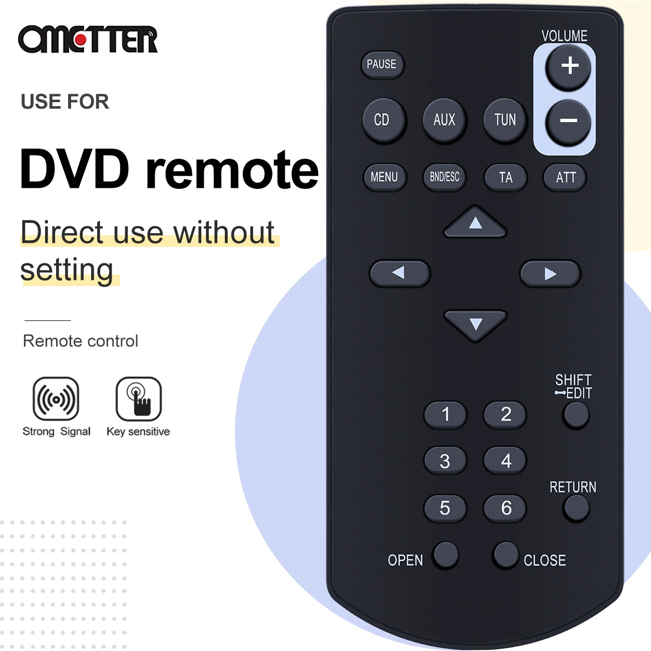 CXX7763 Remote Control for Pioneer Car Audio DEX-P01 RS-D7X RS-D7XⅡ Systems