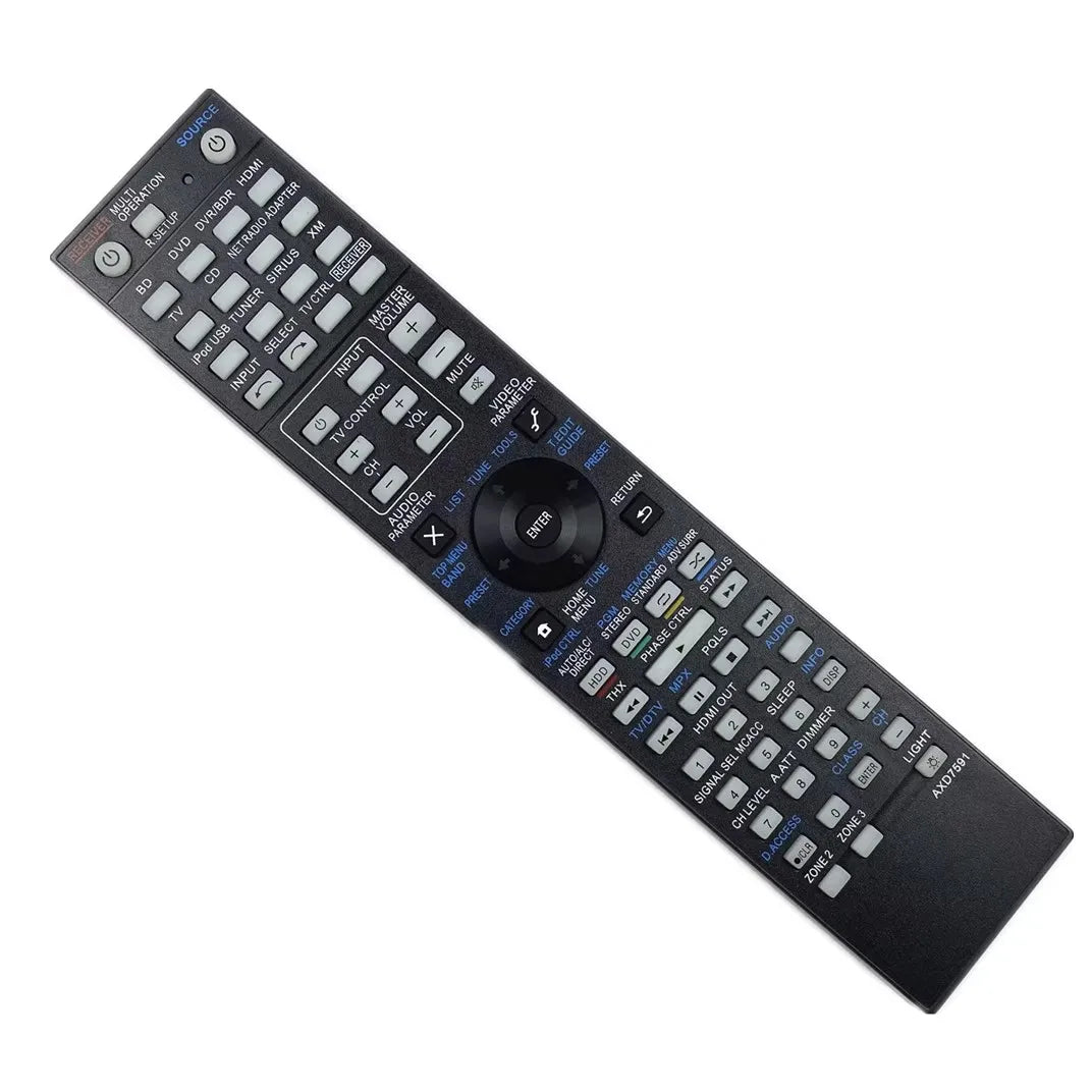 Pioneer AXD7591 / AXD7613 Replacement Remote Control for VSX and SC Series AV Receivers
