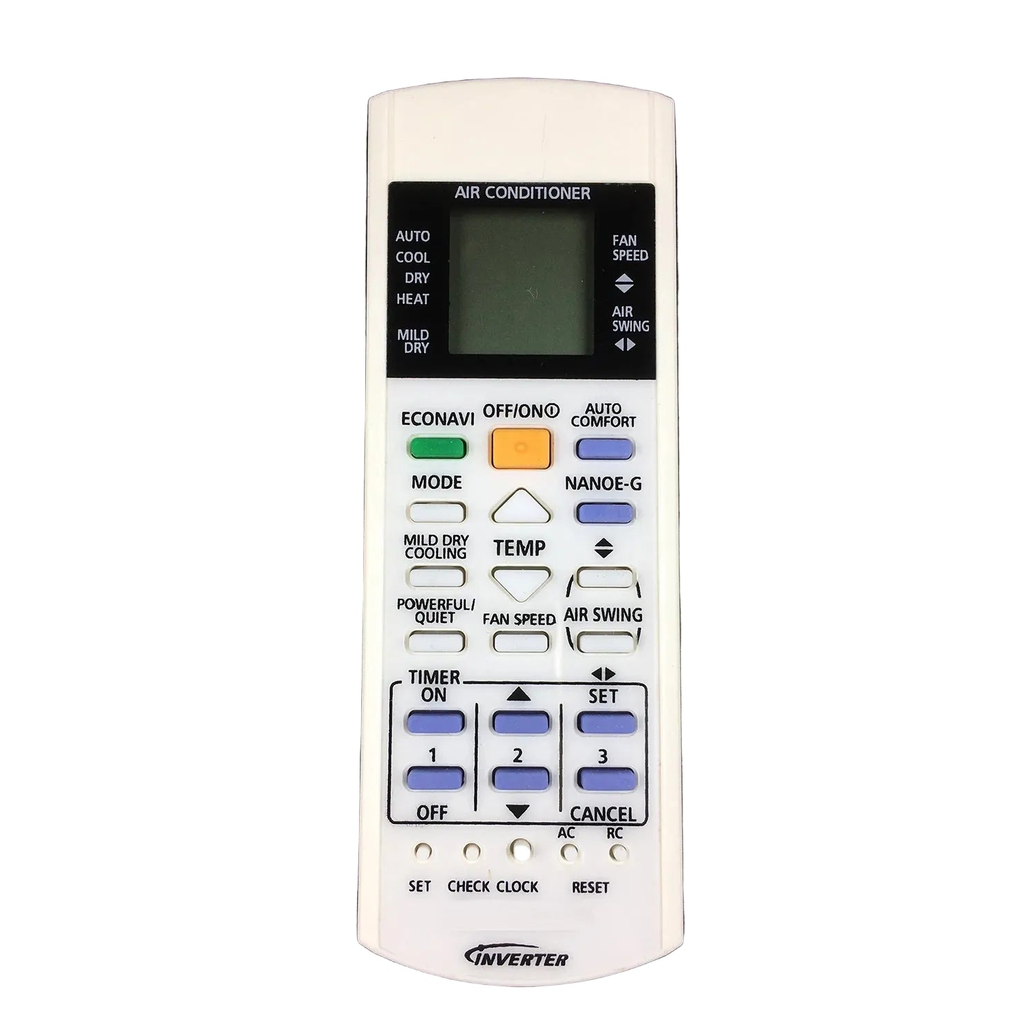 Panasonic A75C3300 Replacement Remote Control for Split Air Conditioner Systems