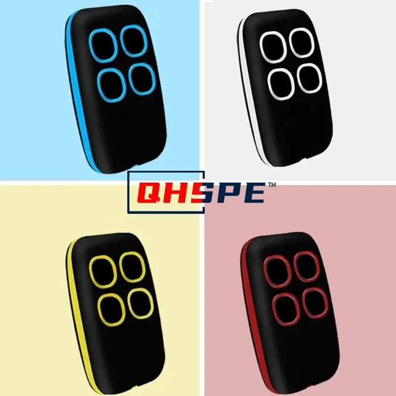 Multi-Frequency 286–868MHz Garage Door Remote Duplicator – 4-Button Code Grabber Clone Key Fob