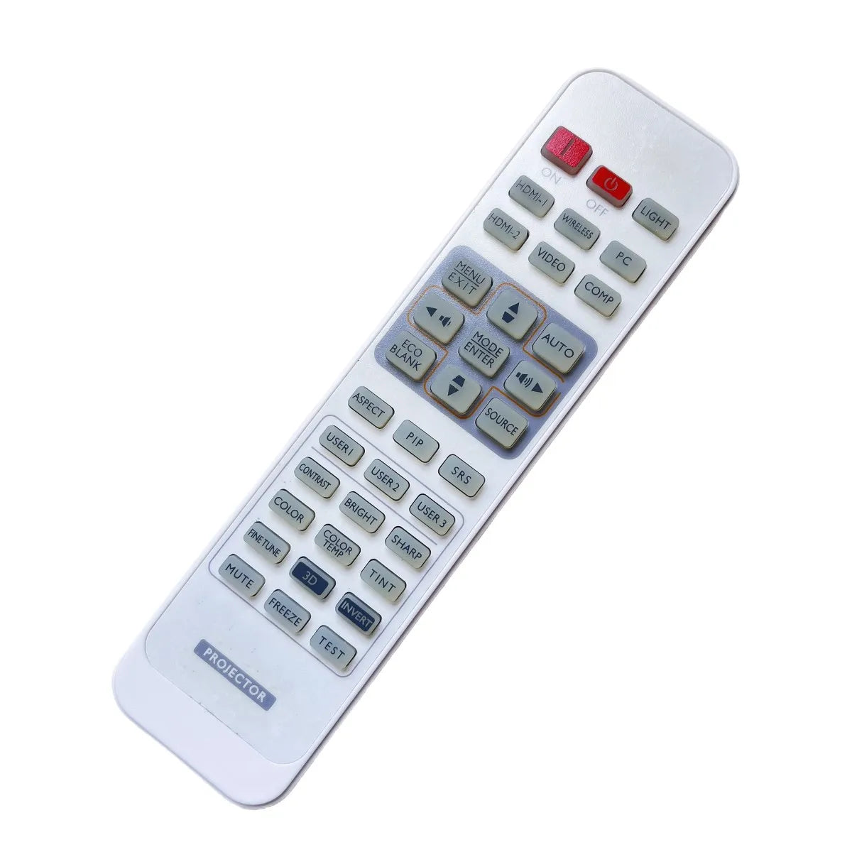 Replacement Remote Control for Home Cinema and Multimedia Projector Models Compatible with TH, W and H Series