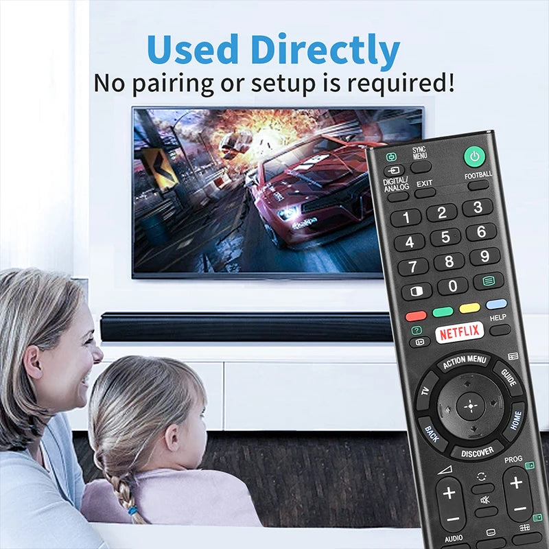 RMT-TX100A Replacement Remote for KDL-43W800C KDL-50W800D KDL-55W800C KD-55X8500C Sony Smart TV