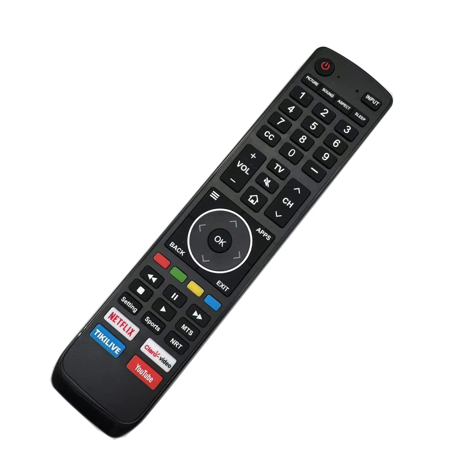 Hisense EN3V39H Replacement Remote Control for Smart LED Televisions