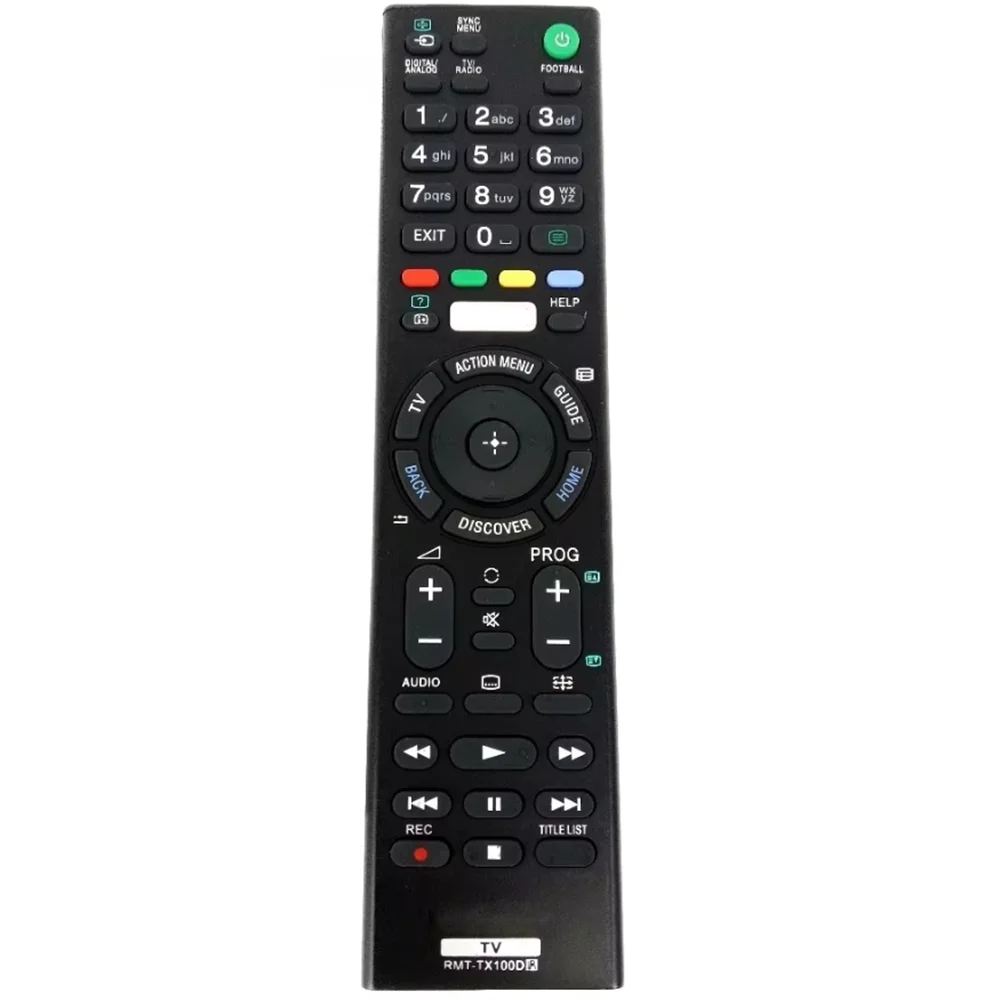 RMT-TX100D Replacement Remote Control for RMT-TX102B KDL40W657D KDL48R555C KDL-50W755C TV