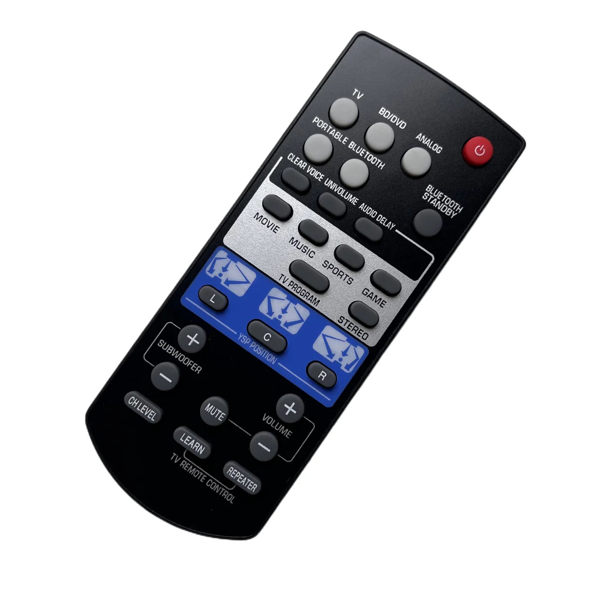 Replacement Remote Control for Yamaha Soundbar and Audio System Models