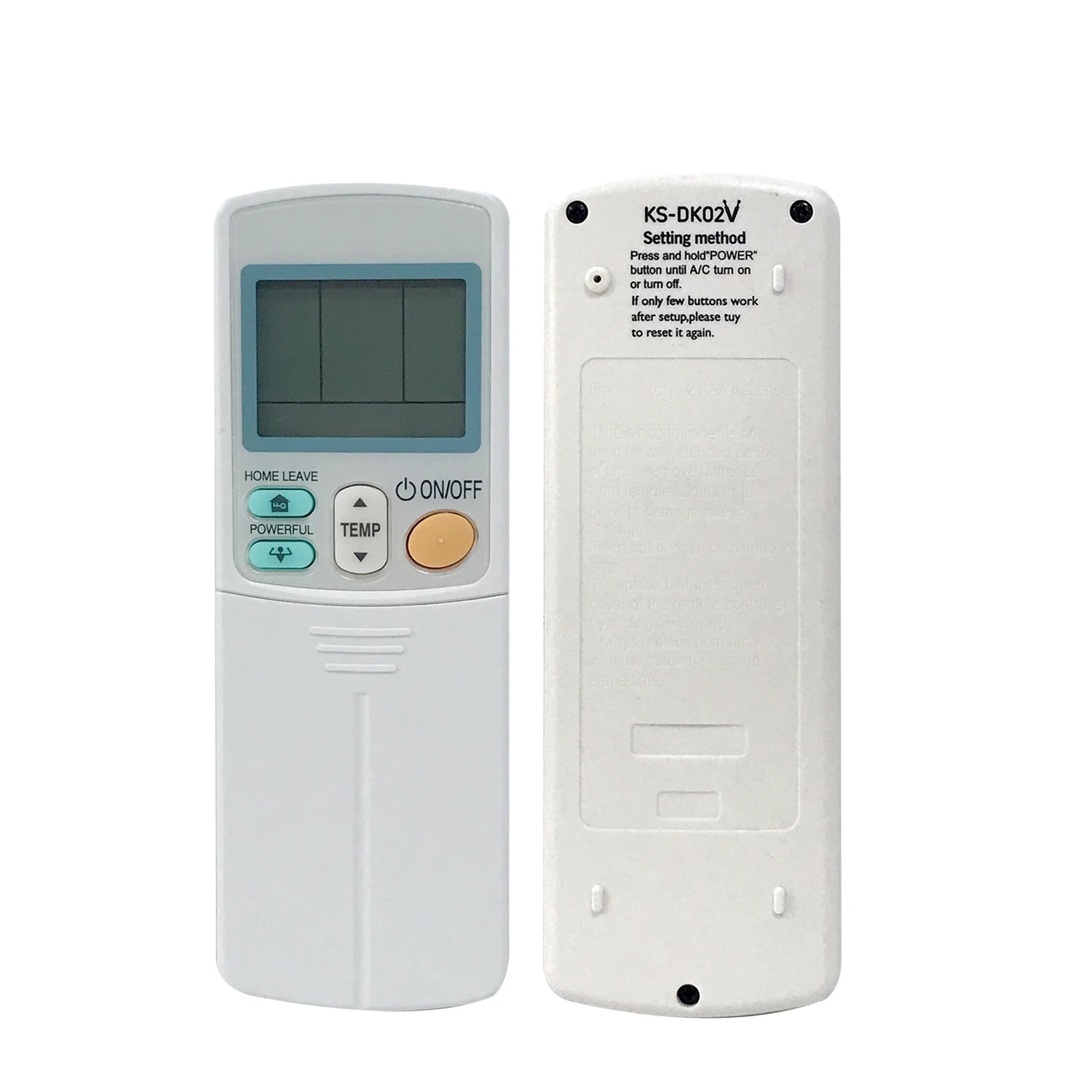 Daikin ARC433 Series Replacement Remote Control for Split Air Conditioner Systems
