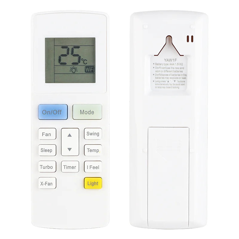 YAW1F Replacement Remote for YAW1F1 DS-9UIDN DS12UI-DN DS-12KDB DS18K-DB Air Conditioner Heat Pump