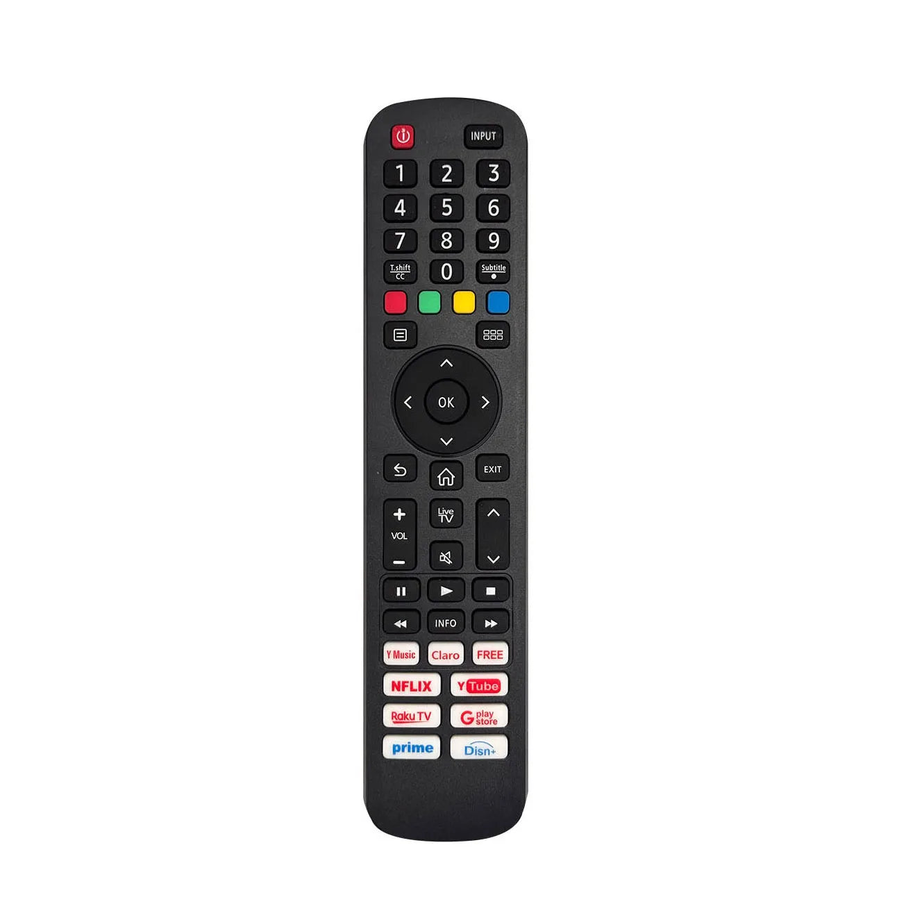 Hisense EN2AJ27H Replacement Remote Control for Smart LED Televisions