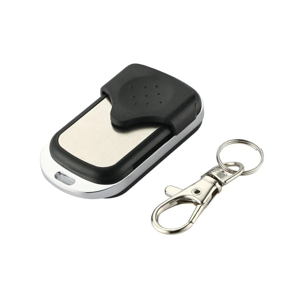 2pcs universal garage door remote control key fob – 433mhz fixed code duplicator