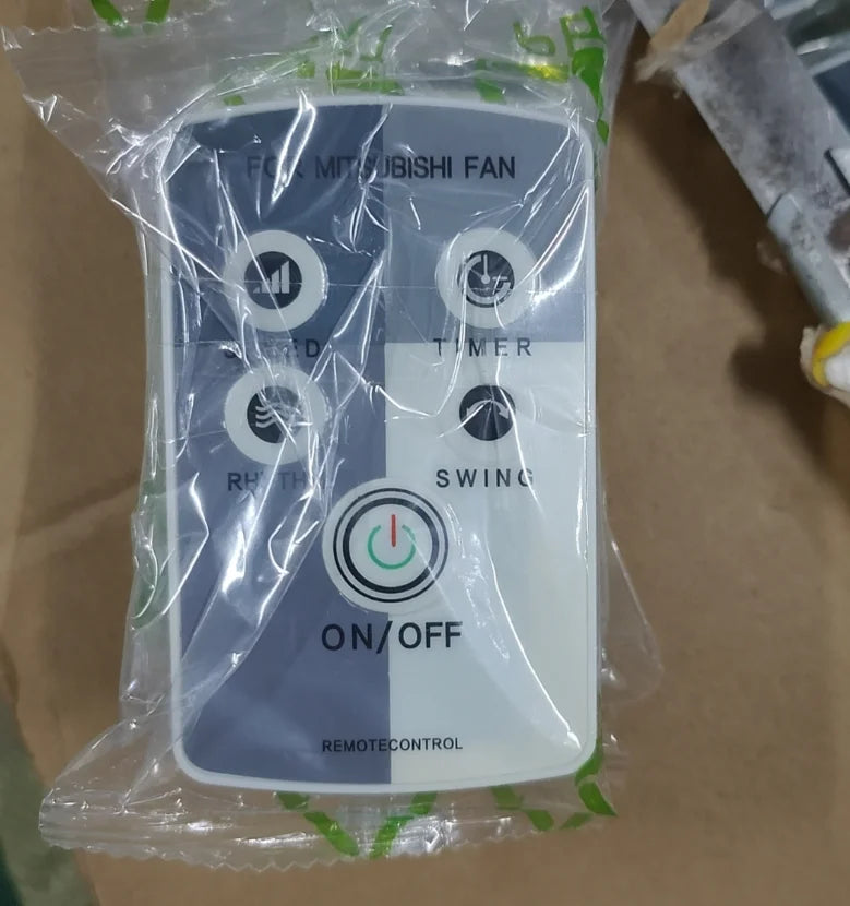 LV16-GU W18-RW Replacement Remote Control for Mitsubishi Electric Fan Cooling Fan Controller