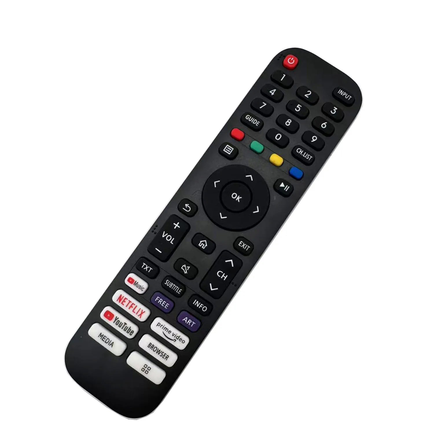 Hisense EN2J30H Replacement Remote Control for Smart LED Televisions