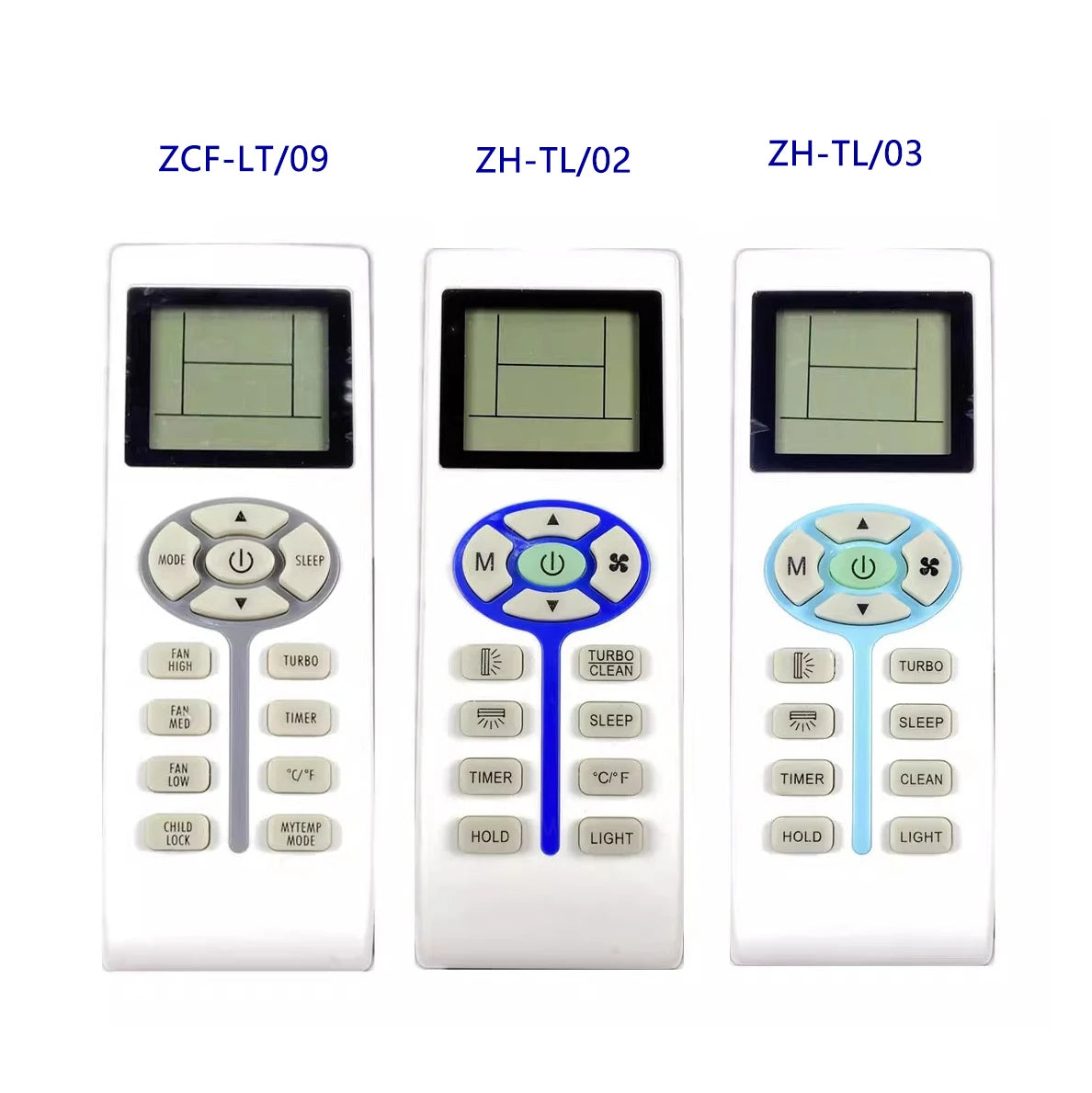Universal Replacement Remote Control for Chigo, Lloyd, Rixol and Agratto Split Air Conditioner Systems