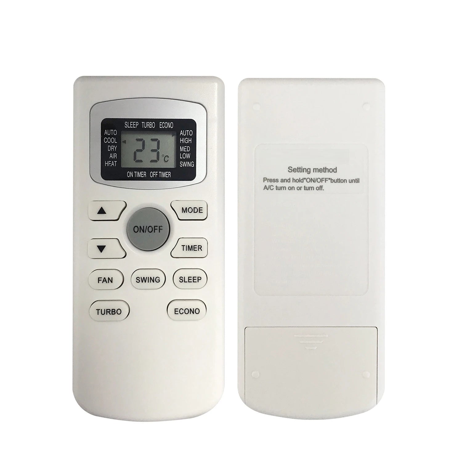 TCL GYKQ-34 Replacement Remote Control for Air Conditioner GYKQ-47 GYKQ-34E KFR-23GW KTTCL003