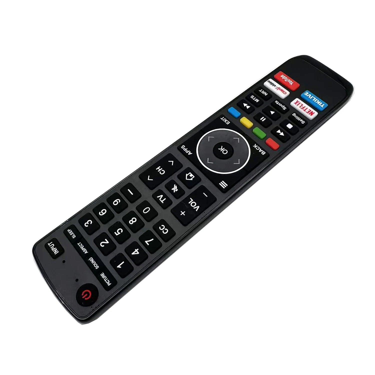 Hisense EN3V39H Replacement Remote Control for Smart LED Televisions