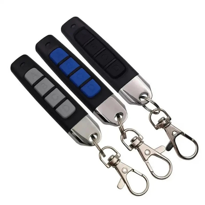 433MHz RF 4-Channel Remote Control Duplicator for Garage Gate Door Opener (Keychain Style)