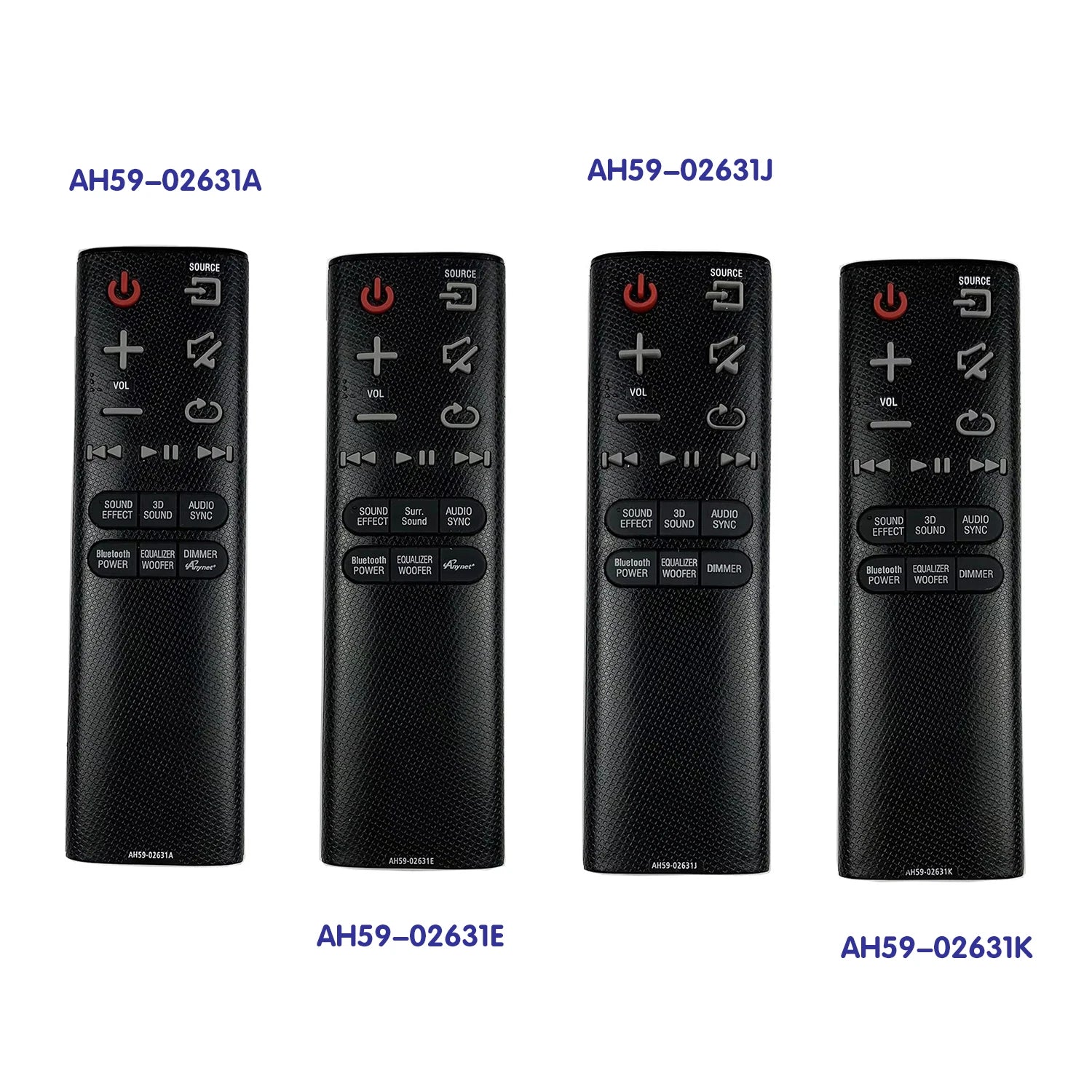 Samsung AH59-02631A Replacement Remote Control for HW-J4000 HW-K360 HW-H450 HW-HM45 HW-H430 Soundbars