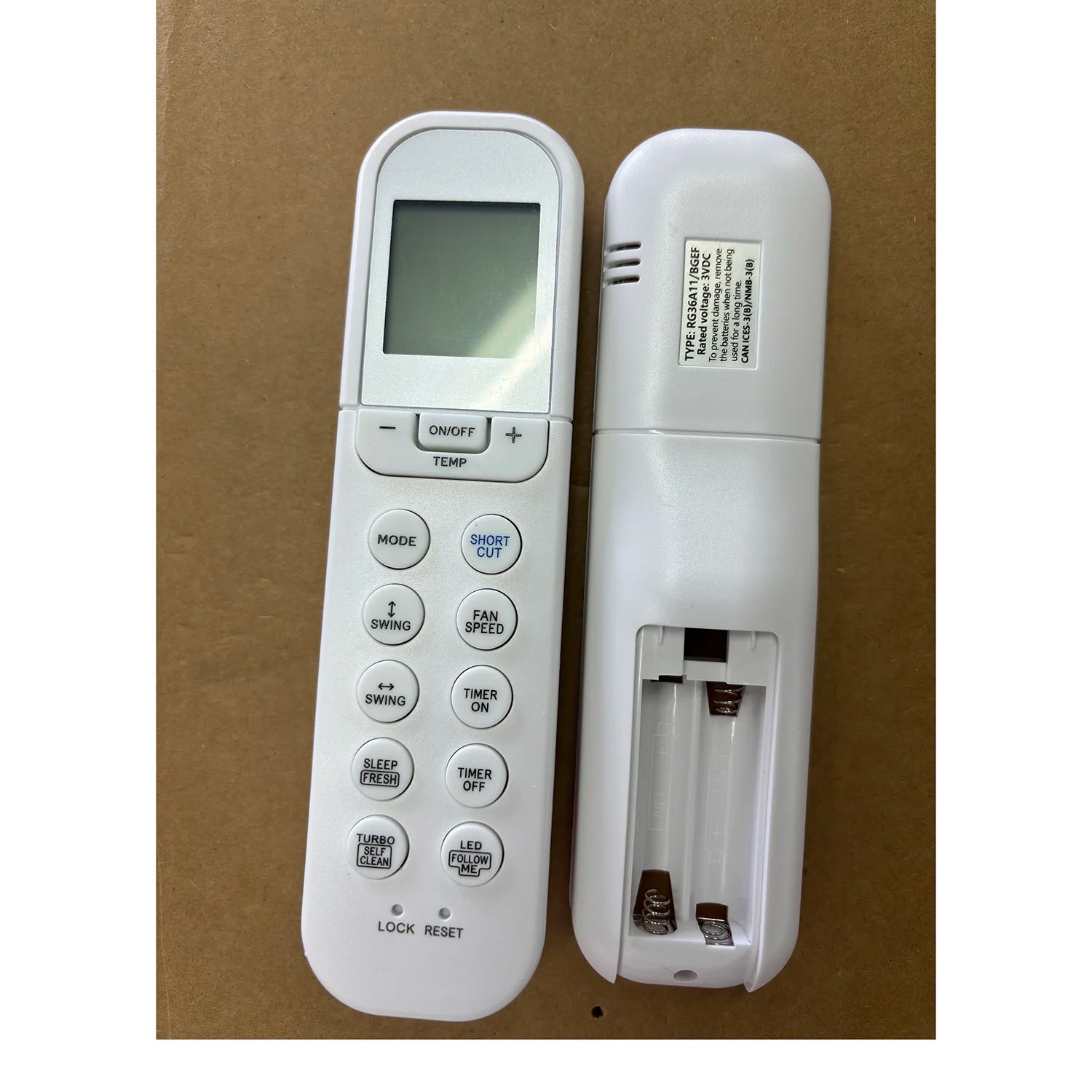 Midea RG36A11/BGEF Replacement Remote Control for Split Air Conditioner Systems