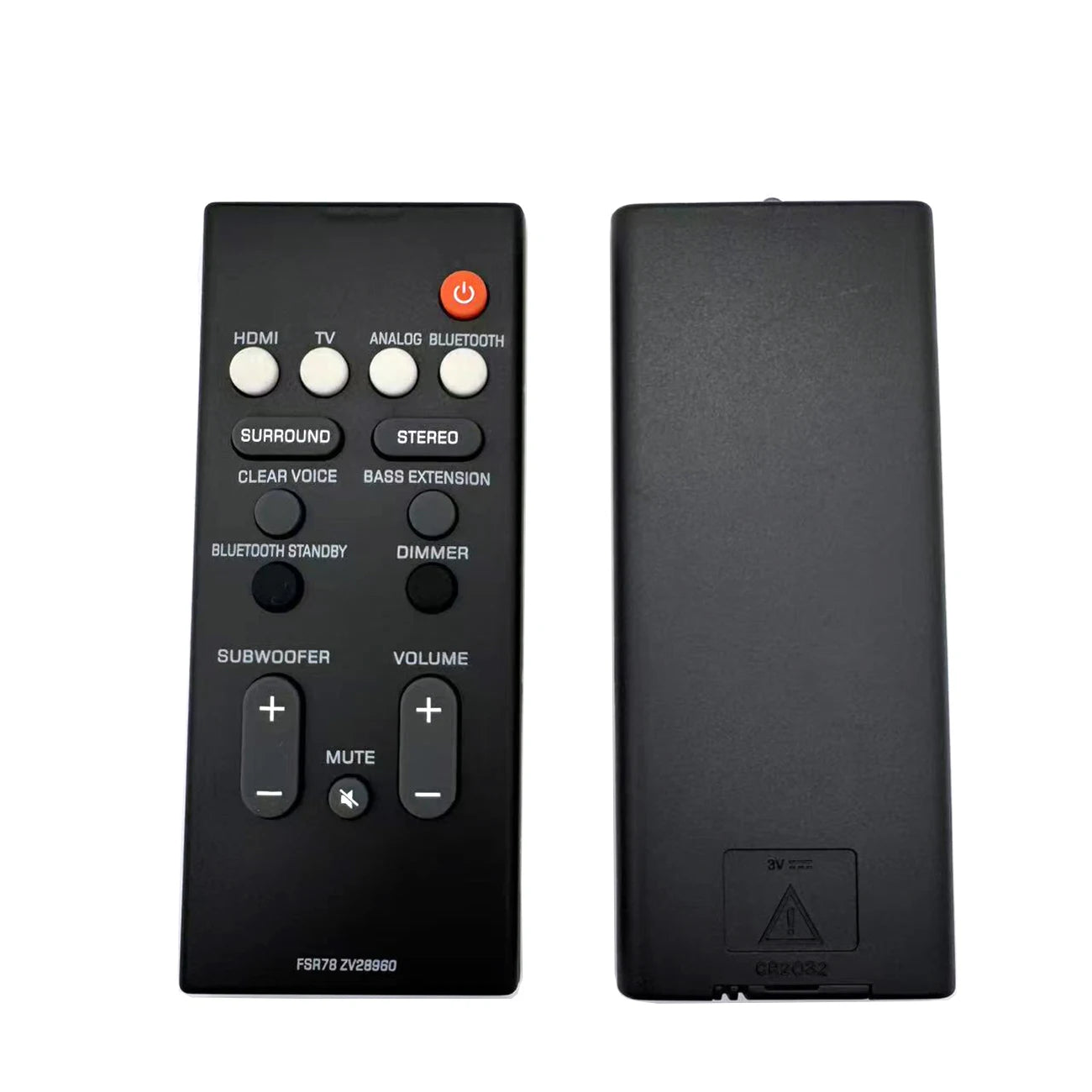 Yamaha FSR78 Replacement Remote Control for YAS and ATS Series Sound Bar Audio Systems