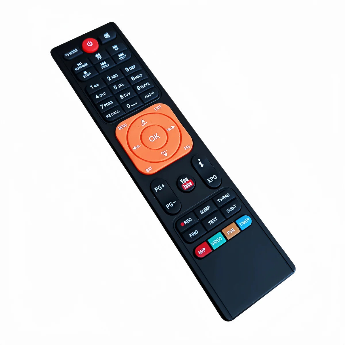 Replacement Remote Control for GTMedia Satellite Receiver and Set-Top Box Models