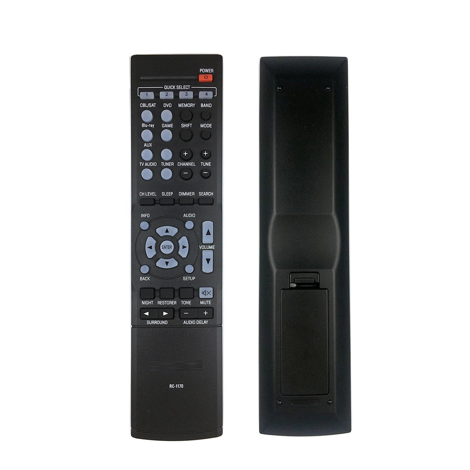 Denon RC-1170 Replacement Remote Control for AVR-1513 DHT-1513BA AV Receiver Home Theatre Systems