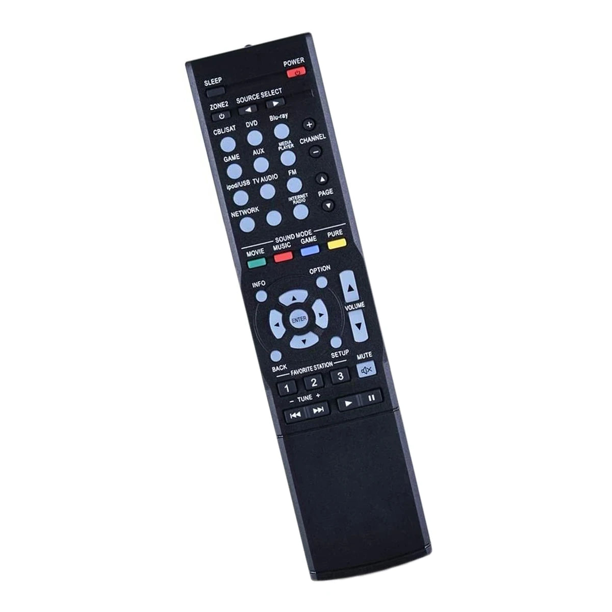 Replacement Remote Control for AV Receivers Compatible with AVR-X Series Home Theatre Audio Systems