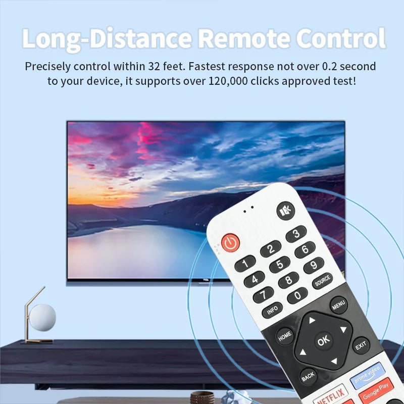 RCKGNTVK003 Replacement Remote for KALED32QH9000SKA KALED40QF9000SKA TU9220 Kogan Smart TV