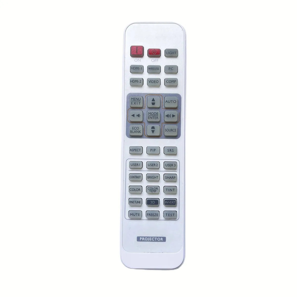 Replacement Remote Control for Home Cinema and Multimedia Projector Models Compatible with TH, W and H Series