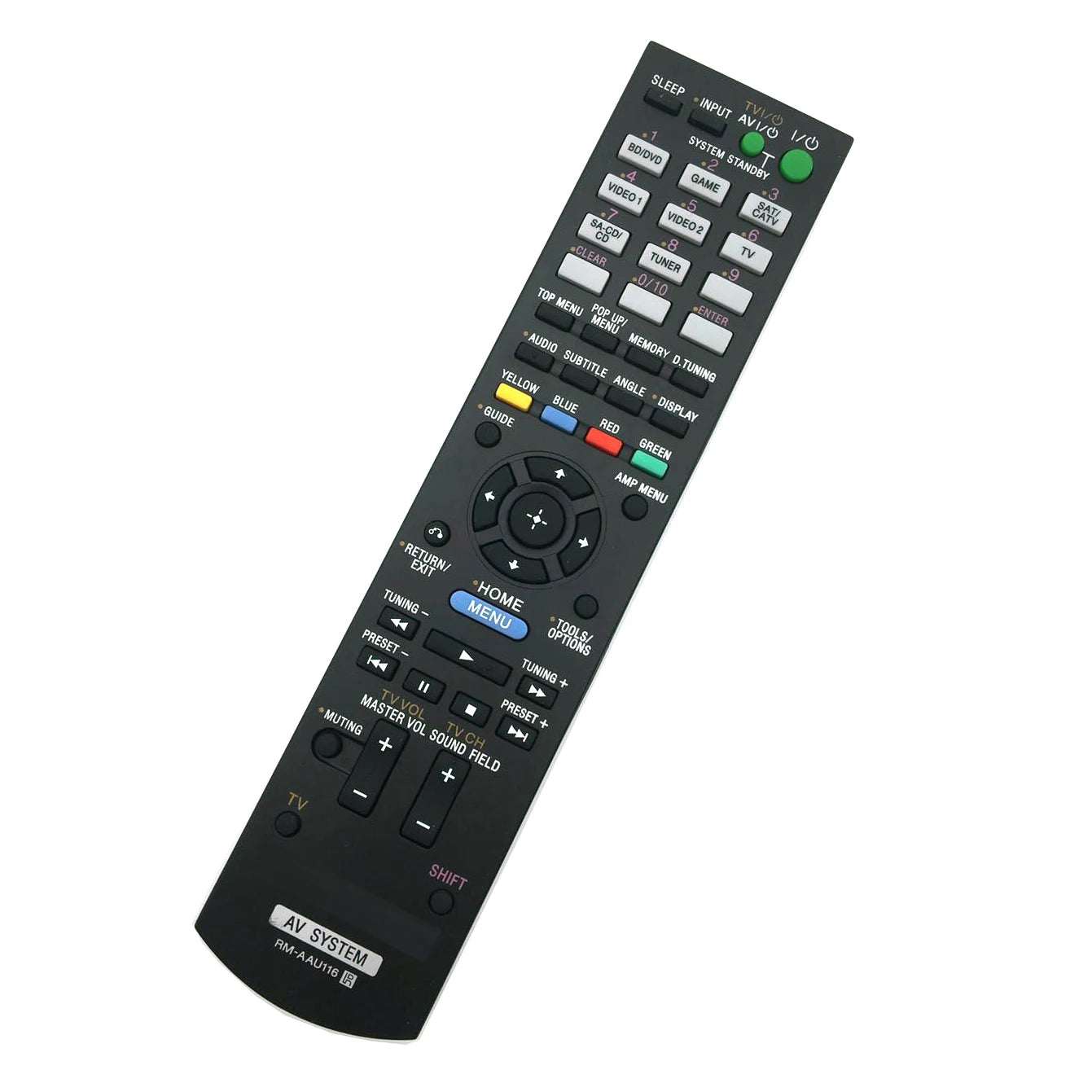Sony RM-AAU116 Replacement Remote Control for STR-DH Series AV Receivers