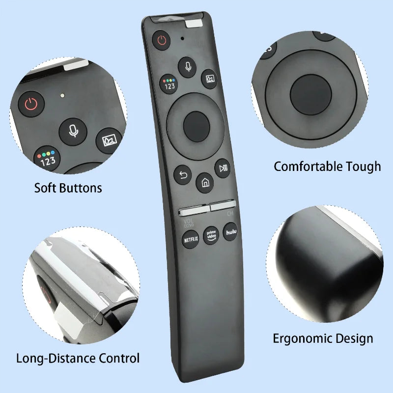 BN59-01312A Voice Remote Control for Samsung QLED 4K 8K UHD Crystal Frame HDR Curved Smart TV