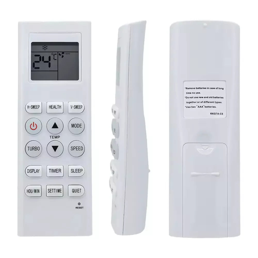 Changhong KKG7A-C5 Replacement Remote Control for Akai Hiver Rovex Air Conditioners AC Systems