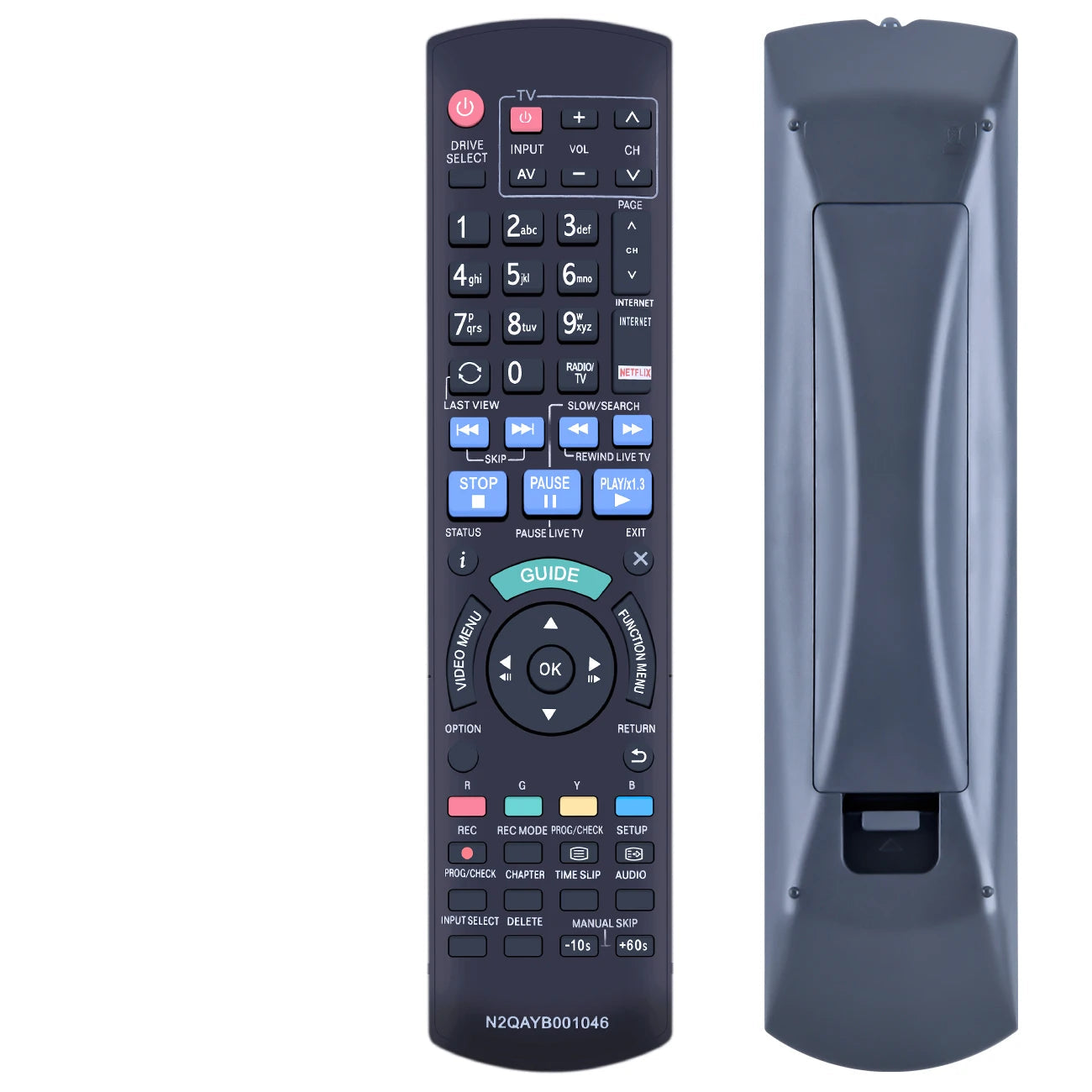 N2QAYB001046 N2QAYB000759 N2QAYB000758 N2QAYB001114 Remote Control for Panasonic DVD Recorder