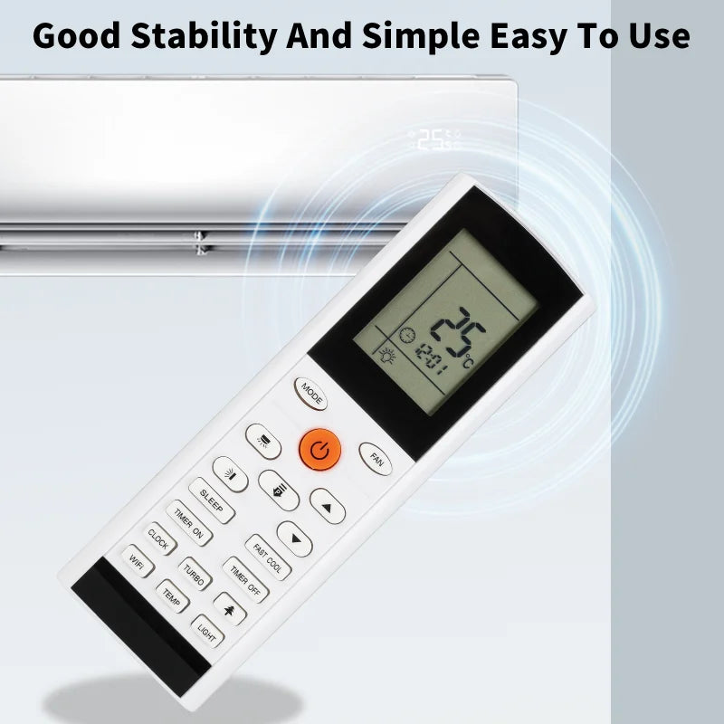 YAC1FB16 Replacement Remote Control for YACIFBI YACFB YAC1FB Gree Air Conditioner Heat Pump A/C