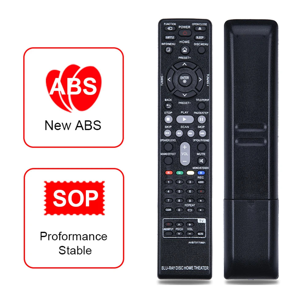 AKB73775801 Remote Control for LG Blu-ray Home Theater BH5140S BH5440P LHB655