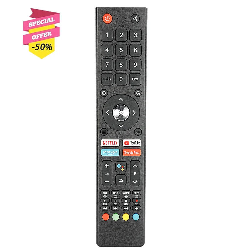 GCBLTV02FDBIR Replacement Remote for ODL32770H-TAB SA40S67A9 LED32HS72A9 Changhong SYINIX TV