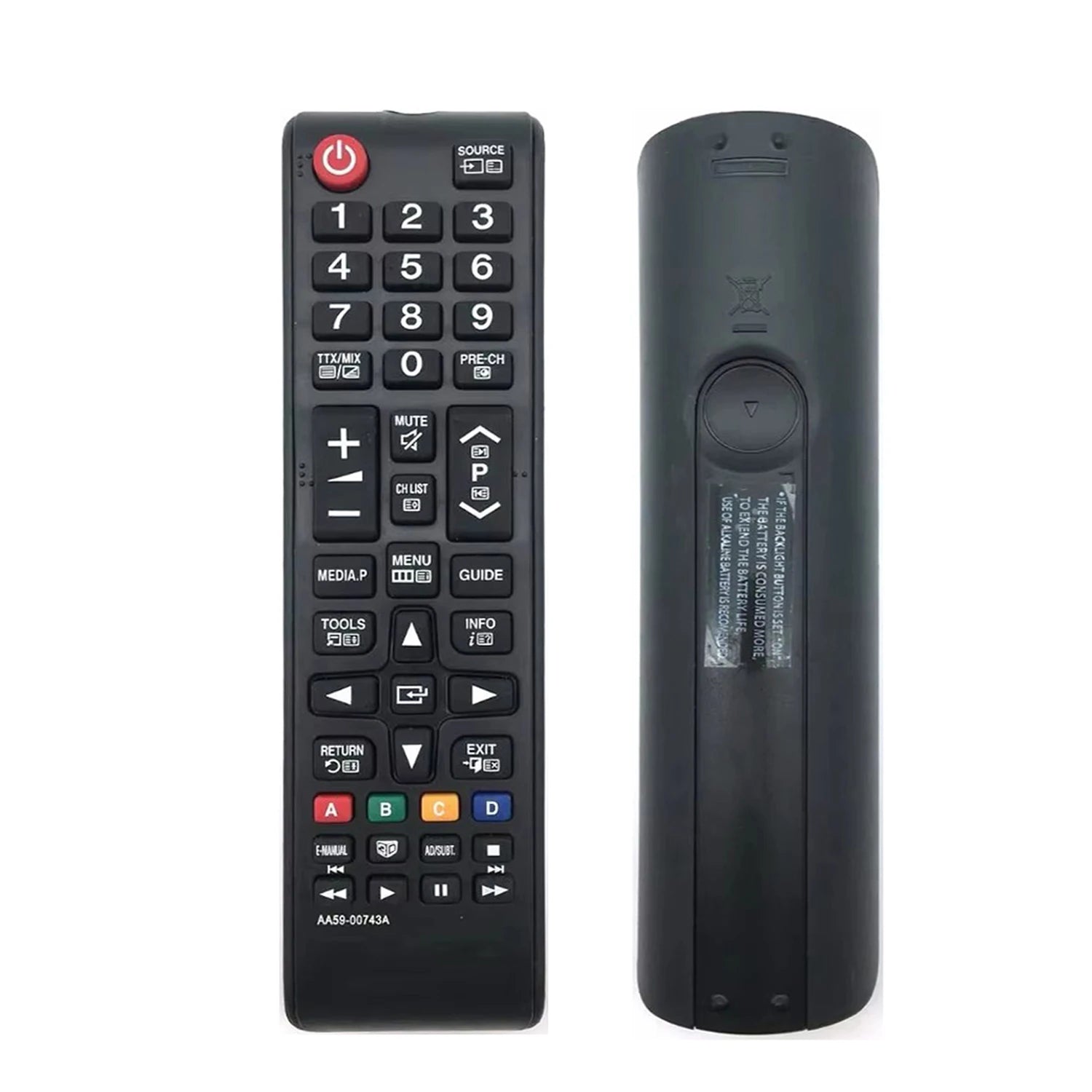 Samsung AA59-00743A Replacement Remote Control for LED and Smart Televisions