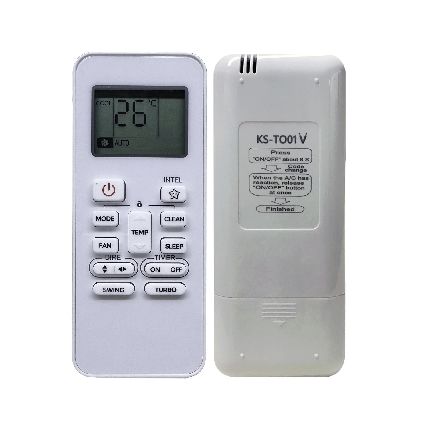 Toshiba Universal Replacement Remote Control for Split Air Conditioner Systems