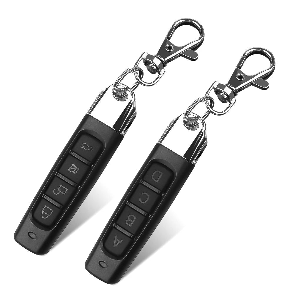 433MHz 4-Key Universal RF Clone Remote for Garage Gate Door Opener Home Safety