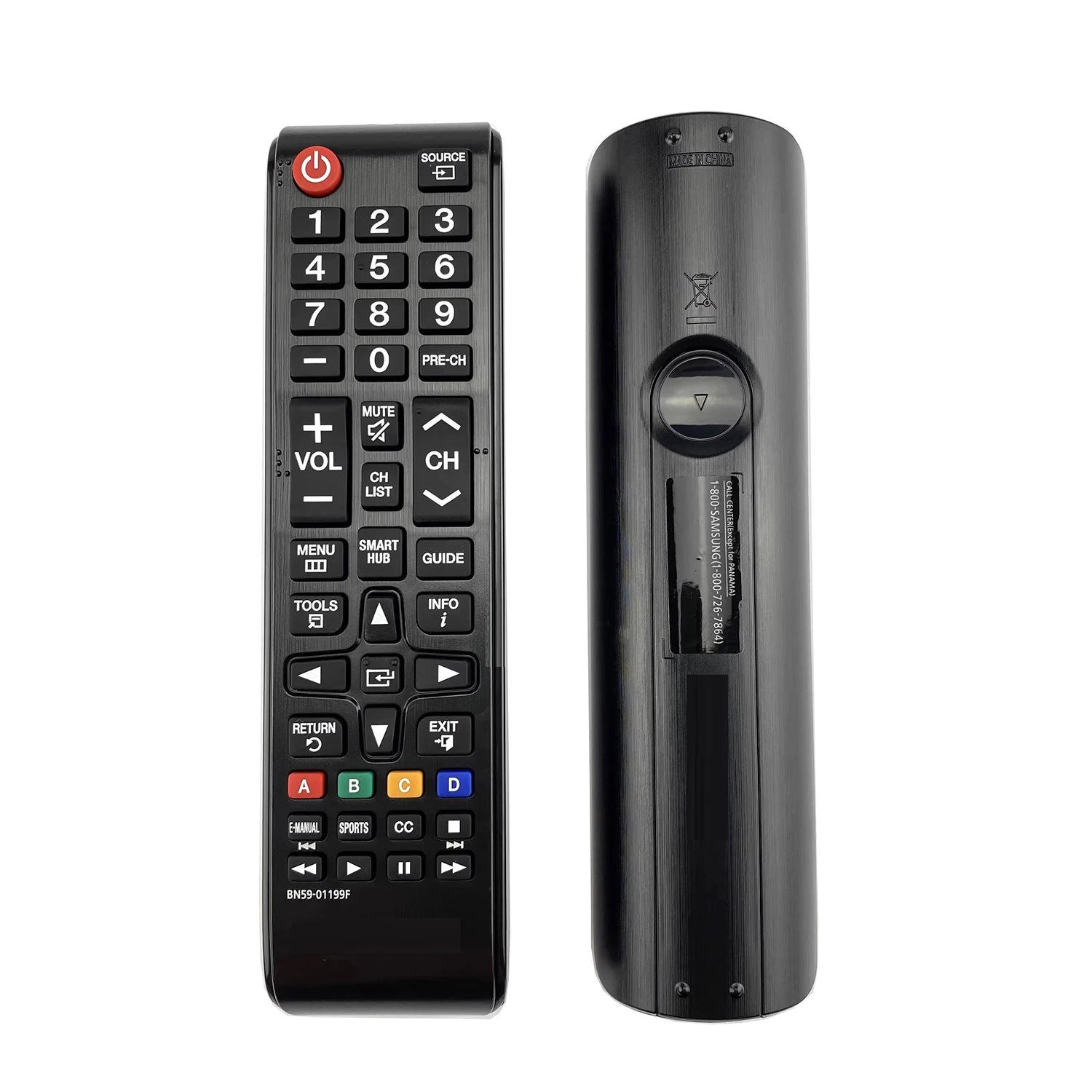 Samsung BN59-01199F Universal Replacement Remote Control for Smart LED Televisions