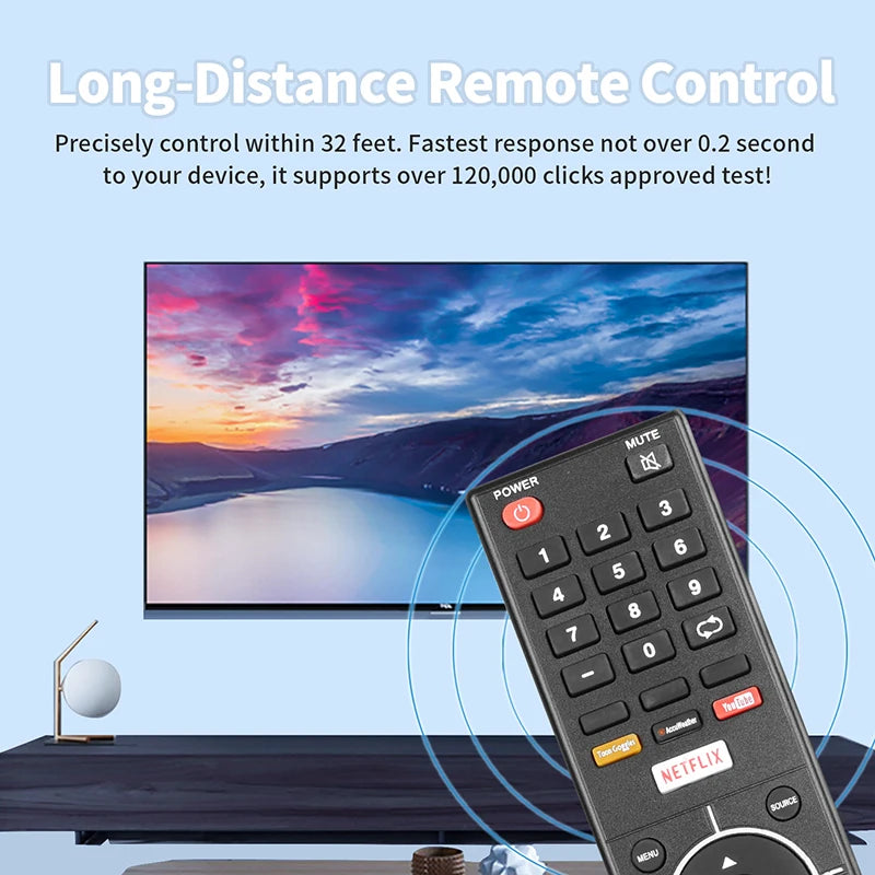 Replacement Remote Control for WD55UDR101 WD50FBR105 WD50FE2200 WG55UR4100 Westinghouse Smart TV