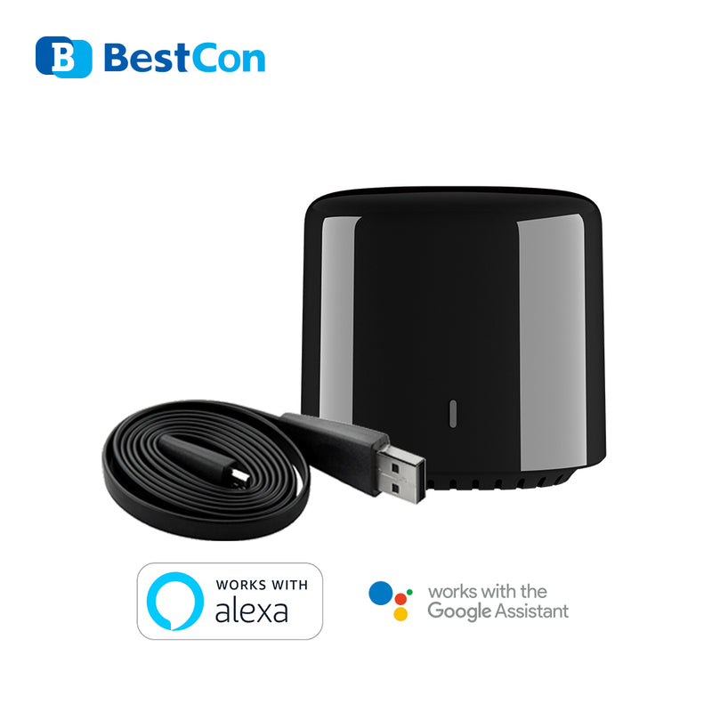 BestCon BroadLink RM4C mini WI-Fi Smart Universal Remote, Smart Hub works with Google Home, Alexa