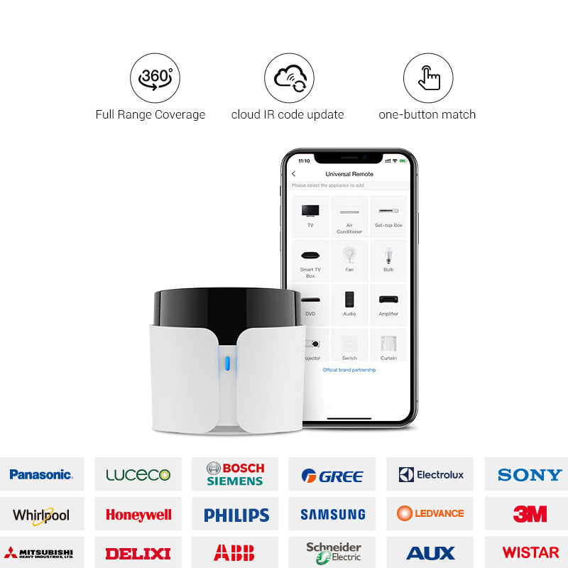 BestCon RM4C Pro Smart Wi-Fi Universal Remote for IR and RF433/315  Works with Alexa & Google Home