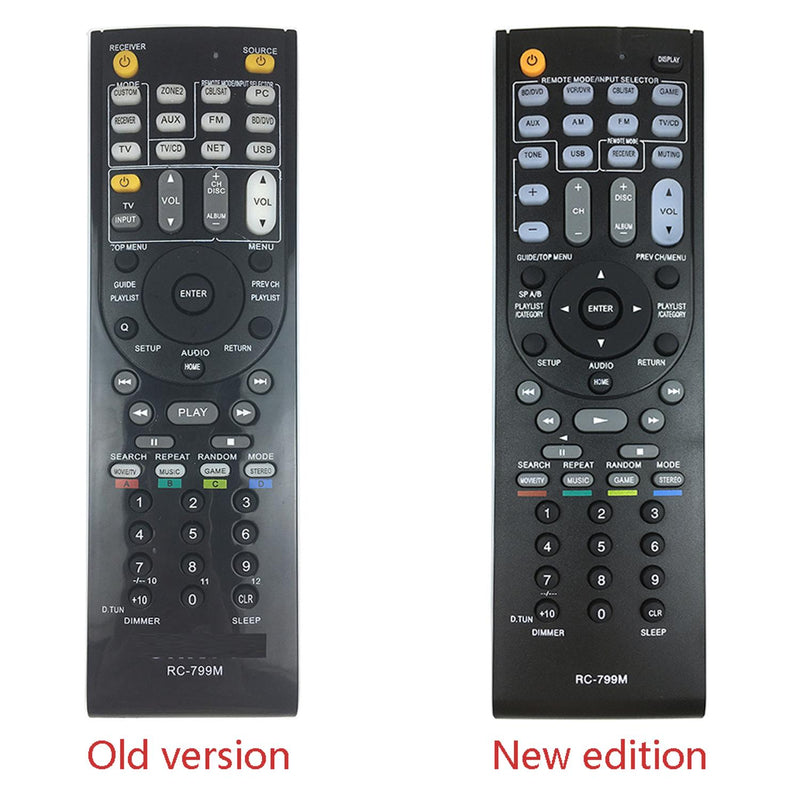 Remote Control for Onkyo AV Receiver TX-SR309 TX-NR509 TX-SR608 TX-SR508 TX-NR747 TX-NR646