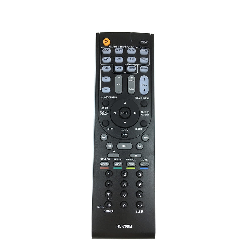 Remote Control for Onkyo AV Receiver TX-SR309 TX-NR509 TX-SR608 TX-SR508 TX-NR747 TX-NR646