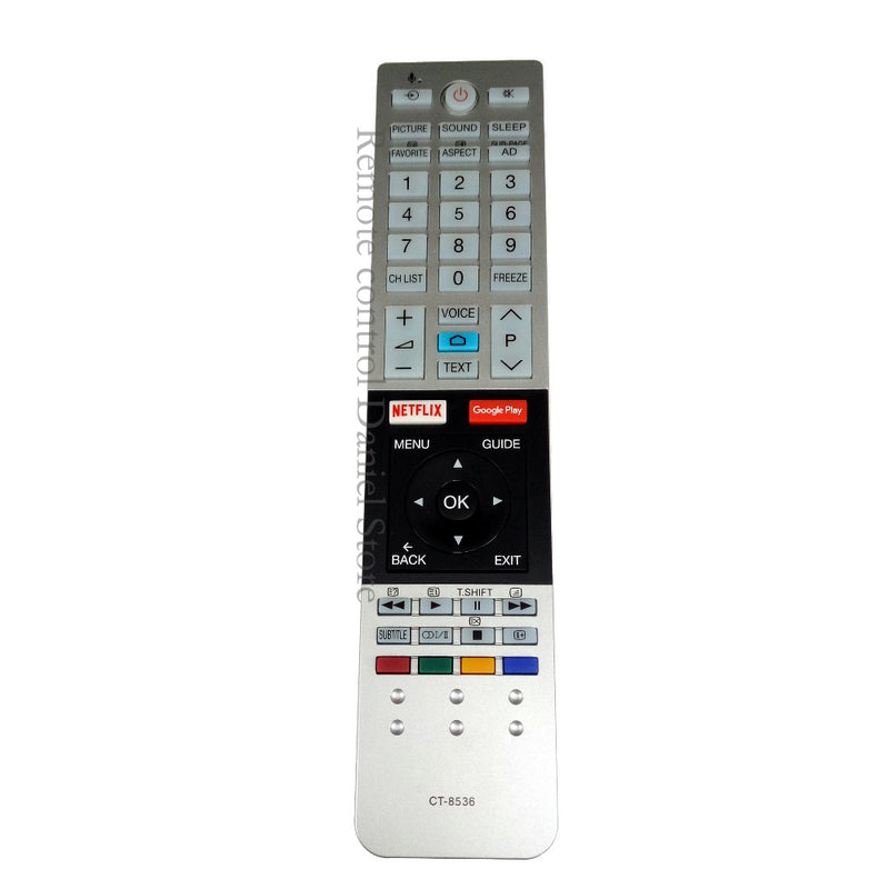 Original CT-8536 CT-8516 for TOSHIBA TV Voice Remote Control