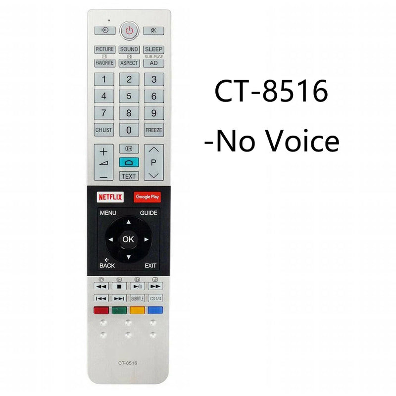 Original CT-8536 CT-8516 for TOSHIBA TV Voice Remote Control
