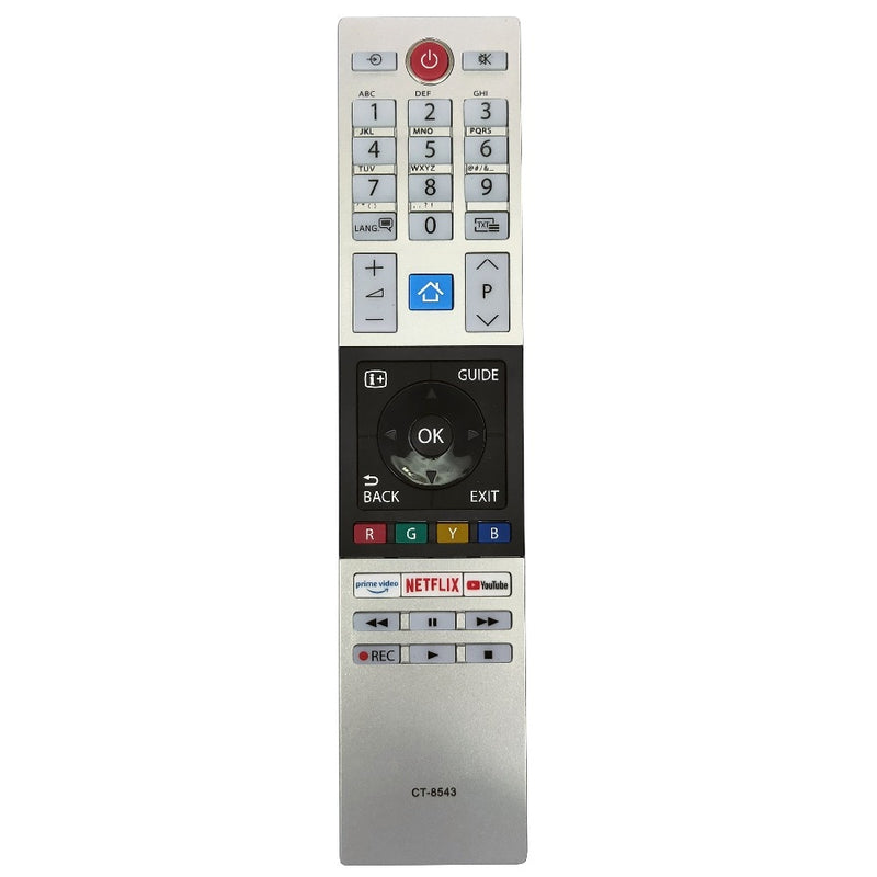 Replacement For Toshiba LED HDTV TV Remote Control CT-8533 CT-8543 CT-8528