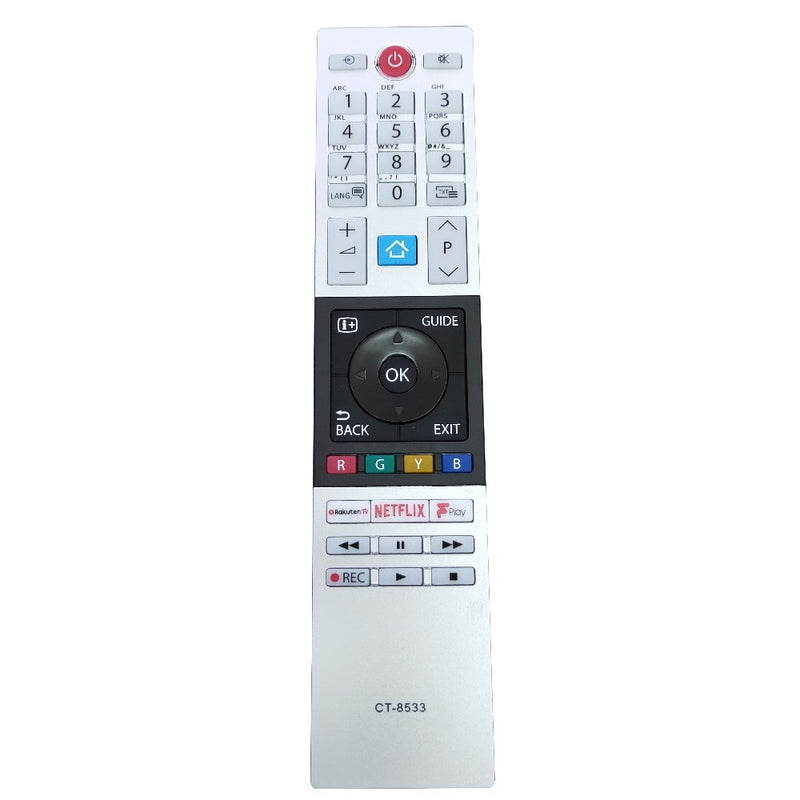 Replacement For Toshiba LED HDTV TV Remote Control CT-8533 CT-8543 CT-8528