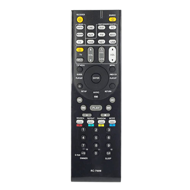 RC-799M for ONKYO TV Audio/Video Receiver Universal Remote Control