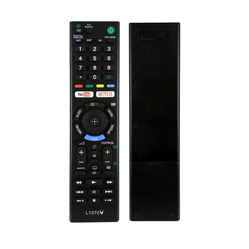 For Sony RM-L1370 LED 3D TV Remote Control With Youtube/Netflix Buttons